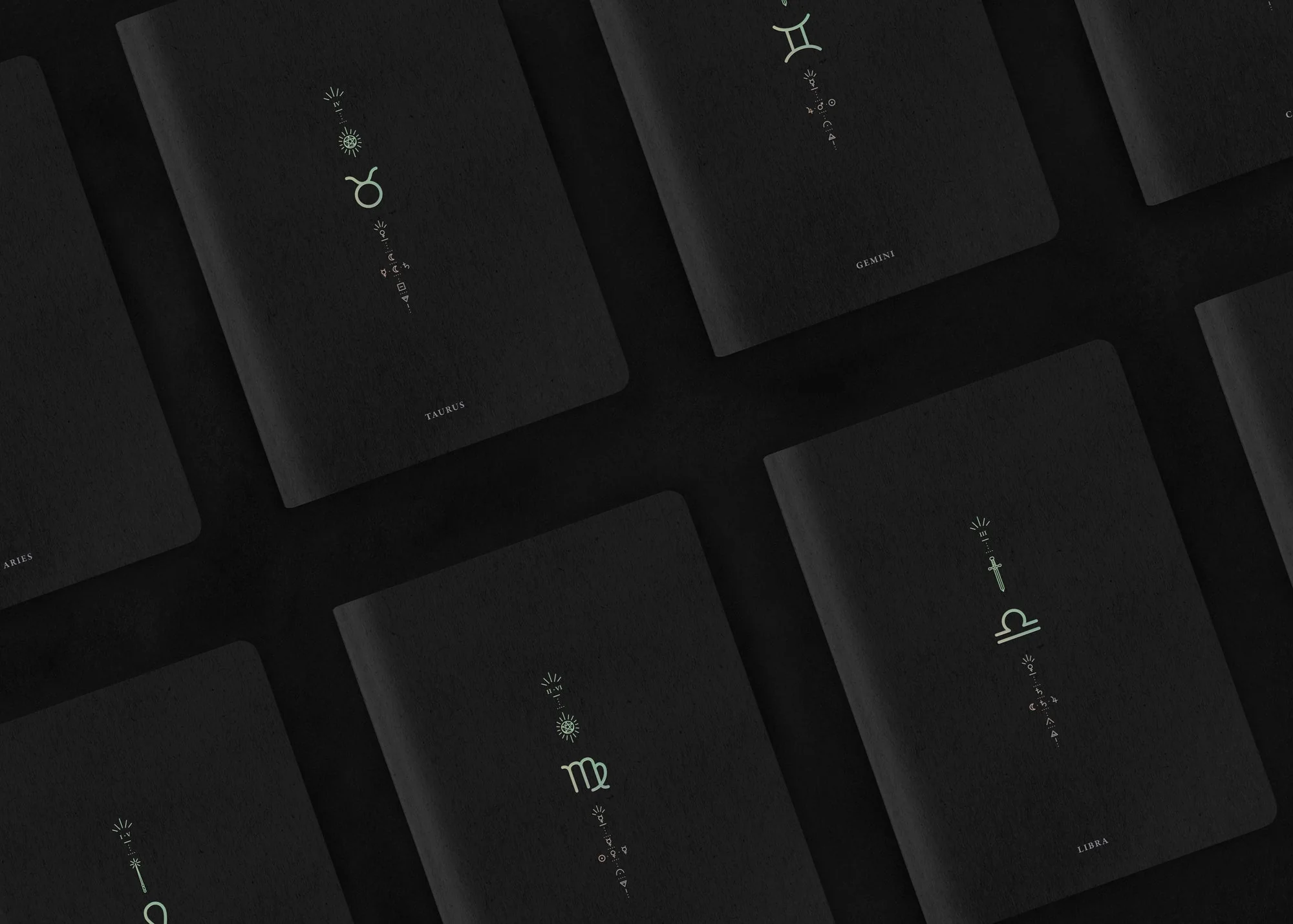 A5 ZODIAC NOTEBOOK: NIGHT SKY - Image 9